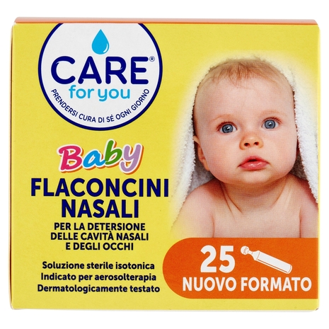 Care for you Baby Flaconcini Nasali 25 x 5 ml